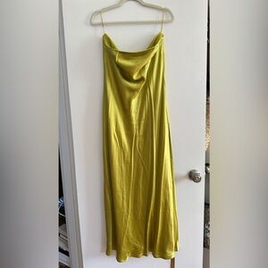 NWT SILK REFORMATION STRAPLESS DRESS